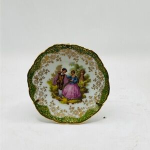 Miniature Porcelain Plate Limoges
